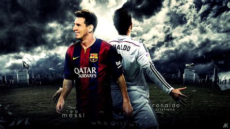 messi and cr7 background.